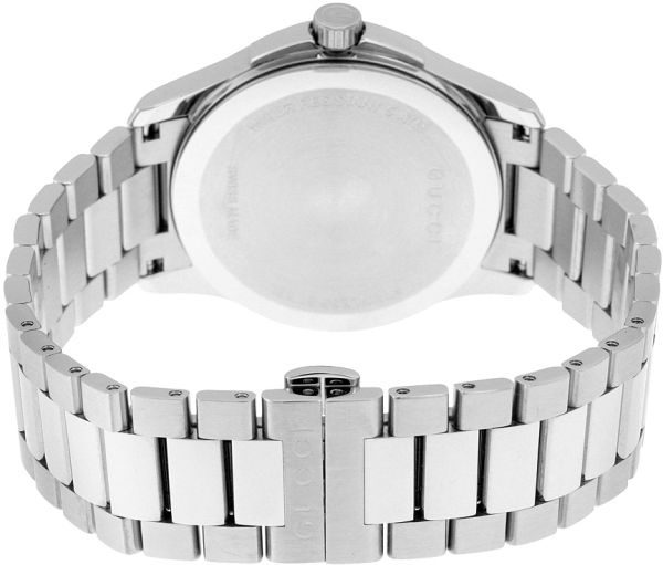 Gucci Women`s Blue Dial Stainless Steel Band Watch - YA126440